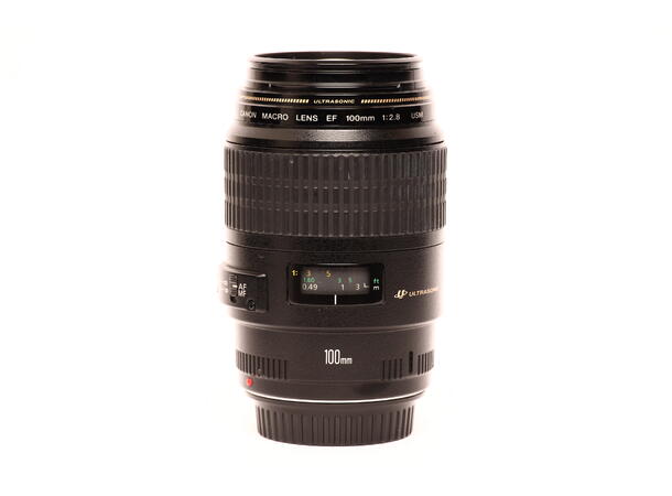 Canon EF 100mm f/2.8 Macro USM, BRUKT BRUKT, Se beskrivelse 