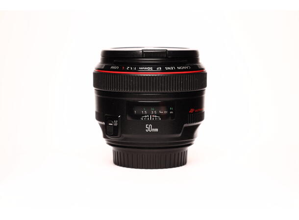 Canon EF 50mm f/1.2 L BRUKT BRUKT, Se beskrivelse 