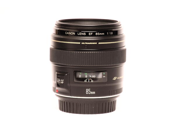 Canon EF 85mm f/1.8 BRUKT BRUKT, Se beskrivelse 