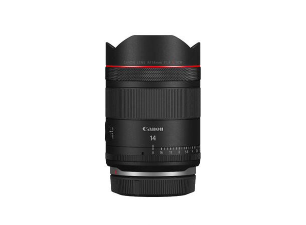 Canon RF 14mm f/1.4 L VCM Fullformat vidvinkel objektiv 