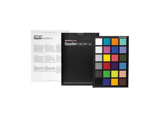 Datacolor SpyderChecker 24 Kompakt fargekart og gråskala 