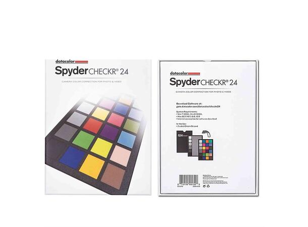 Datacolor SpyderChecker 24 Kompakt fargekart og gråskala 