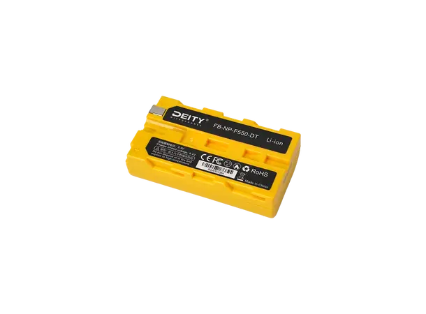 Deity NP-F550 Rechargeable Battery Til Deity PR-4. 3350mah 