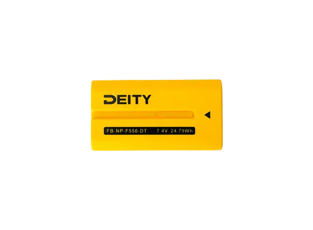 Deity NP-F550 Rechargeable Battery Til Deity PR-4. 3350mah 