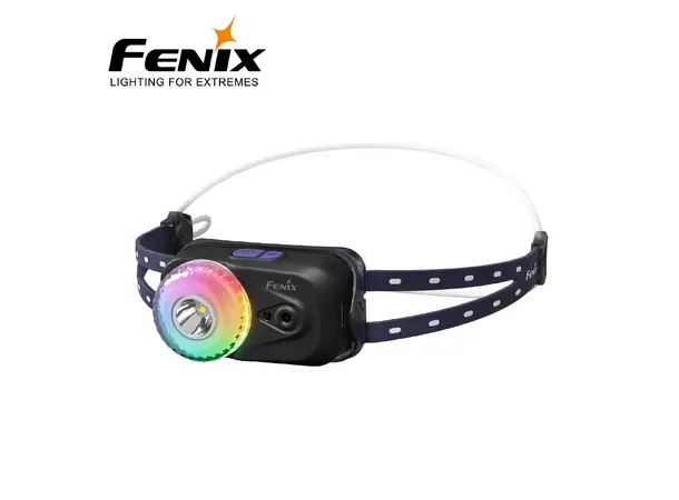 Fenix HL17R hodelykt 500lm Hvit/Rød/RGB Ultralett lykt med klips og magnet 