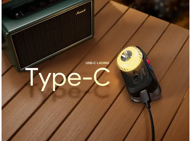 Fenix HL17R hodelykt 500lm Hvit/Rød/RGB Ultralett lykt med klips og magnet 