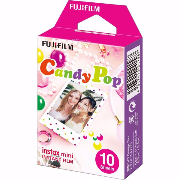 Fujifilm Instax Film mini candypop 10ark.Fuji Instax mini/Polaroid PIC300