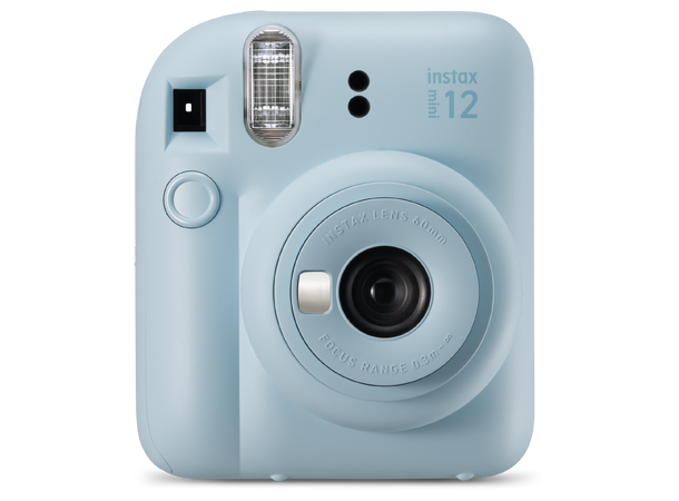 Fujifilm Instax Mini 12 Pastel Blue Kompakt instantkamera. Best i test! 