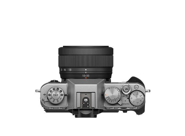 Fujifilm X-T30 III m/13-33mm sølv Kit m/ Fujifilm XC 13-33mm f/3.5-6.3 OIS 