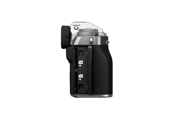 Fujifilm X-T5 Kamerahus Sølv Værtettet, IBIS, 6K, 40Mp