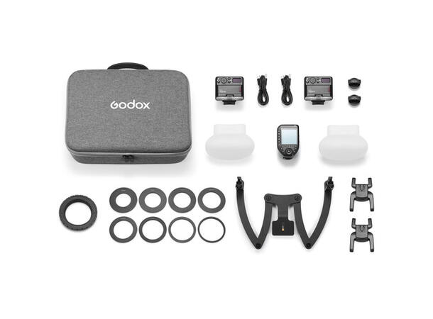 Godox MF12-DK2 Dental Macro Kit Sony Tannlege dual flash for Sony 