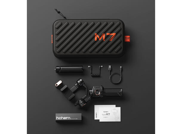 Hohem Isteady M7 Sett med AI Svart Lett og kompakt 