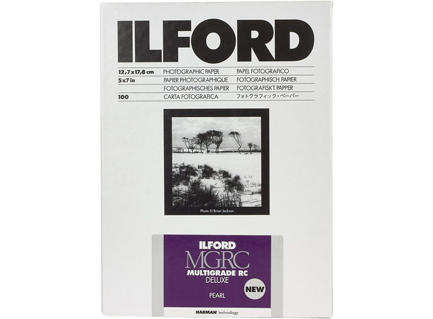Ilford Multigrade RC Deluxe Pearl 12.7x17.8cm 100