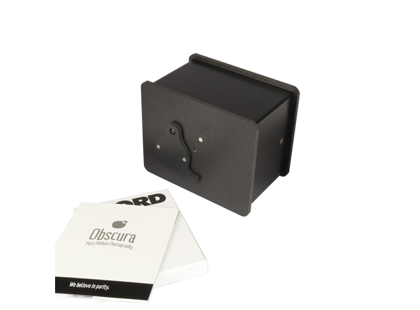 Ilford Obscura Pinhole Kit 4x5" pinholekamera, film og papir 