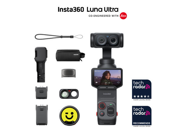 Insta360 Luna Ultra Creator Bundle Sort Cosmic Black Creator Bundle 