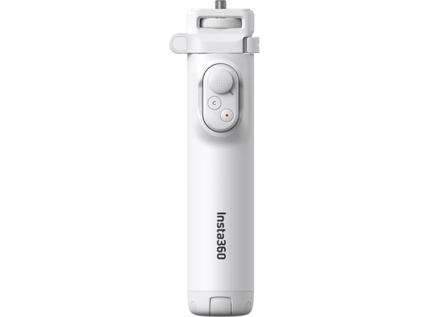 Insta360 Selfiestick med remote, hvit Brettbar selfie-stick med fjernkontroll 