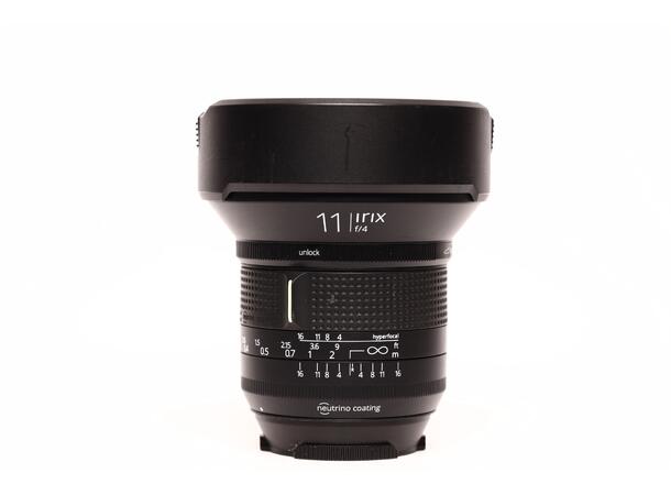 Irix 11mm f/4 Firefly BRUKT BRUKT, Se beskrivelse, for Canon 