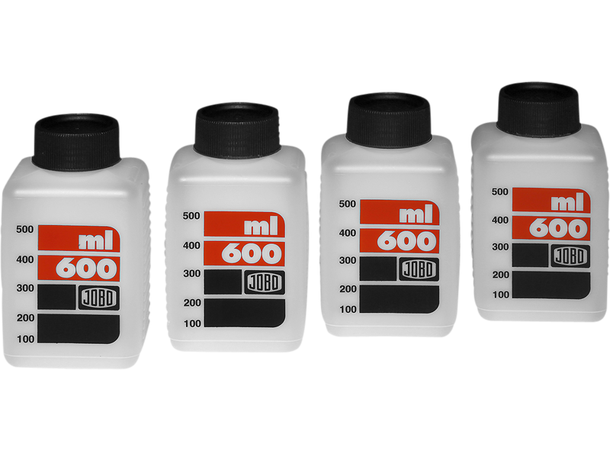 Jobo Bottle Kit 600ml Sett med fire flasker