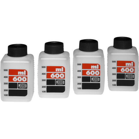 Jobo Bottle Kit 600ml Sett med fire flasker