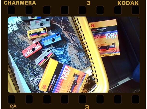 Kodak Charmera Keychain Digital Camera Blindboks. Nøkkelringkamera 