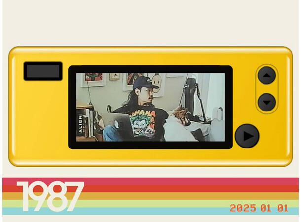 Kodak Charmera Keychain Digital Camera Blindboks. Nøkkelringkamera 