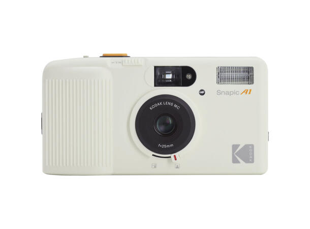 Kodak Snapic A1 kamera Ivory White 25mm, 35mm filmkamera 