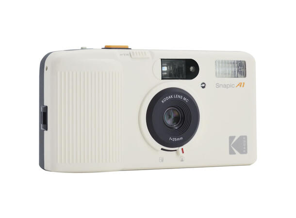 Kodak Snapic A1 kamera Ivory White 25mm, 35mm filmkamera 