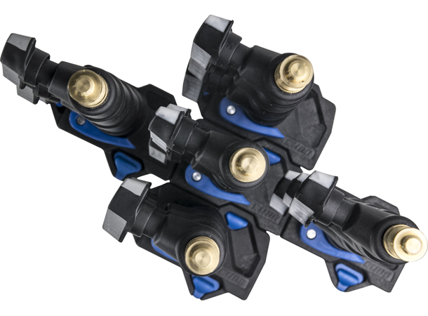 Kupo 070AC Mini Click Light Stand-3 Pack 78-215cm, med luftdemping 