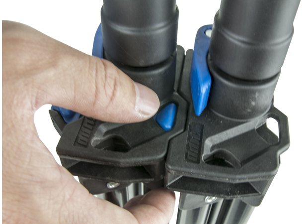 Kupo 070AC Mini Click Light Stand-3 Pack 78-215cm, med luftdemping 