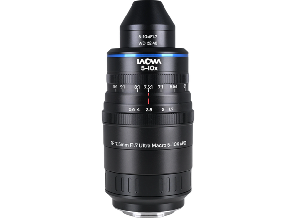 Laowa Aksen 17.5mm F/1.7 - 5-10x Ultra Makro APO - Fujifilm X 