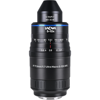 Laowa Aksen 17.5mm F/1.7 - 5-10x X Ultra Makro APO - Fujifilm X