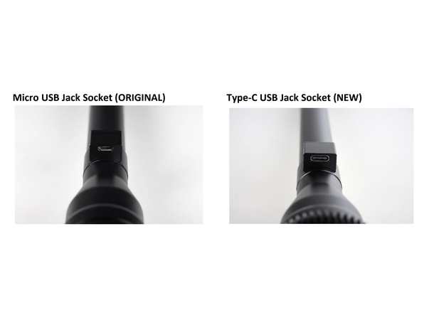 Laowa LED Control Cable White Micro USB Reservedel: 24mm LED Control Cable 