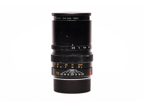 Leica Elmarit-M 90mm f/2.8 BRUKT BRUKT, Se beskrivelse