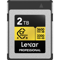 Lexar CFexpress 4.0 Pro Gold 2TB Type B R3600/W3300