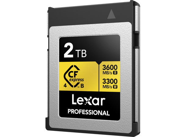 Lexar CFexpress 4.0 Pro Gold 2TB Type B R3600/W3300 