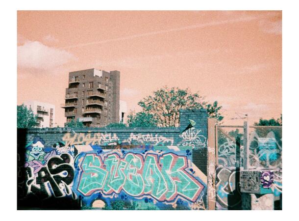 Lomography LomoChrome Turquoise 110 ISO/ASA 100-400. 110 negativ fargefilm 