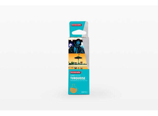 Lomography LomoChrome Turquoise 110 ISO/ASA 100-400. 110 negativ fargefilm 
