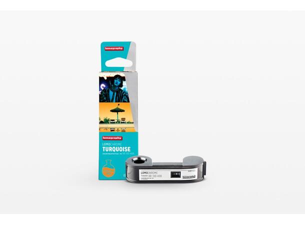 Lomography LomoChrome Turquoise 110 ISO/ASA 100-400. 110 negativ fargefilm 