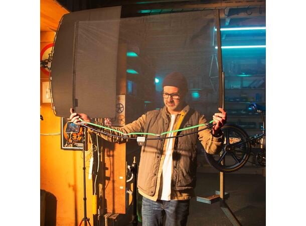 Manfrotto Rapid Flag Kit 45x60cm Svart flagg og scrimsett 