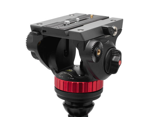 Manfrotto  MVH502AH + MT055CXPRO4 Tripod Kit Video 