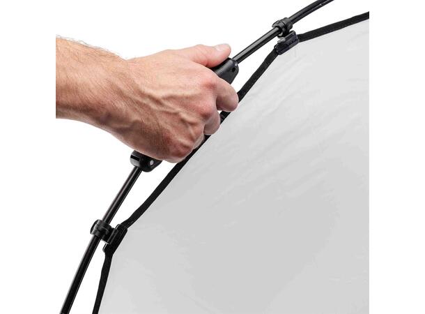 Manfrotto halocompact plus 98cm Sølv/hvit 