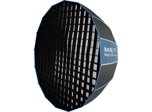 Nanlite Rapid 120 Parabolic Softbox SB-R Bowens-feste, inkl grid 