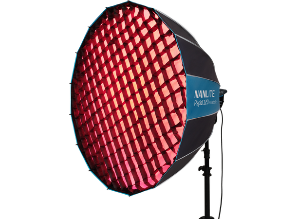 Nanlite Rapid 120 Parabolic Softbox SB-R Bowens-feste, inkl grid 