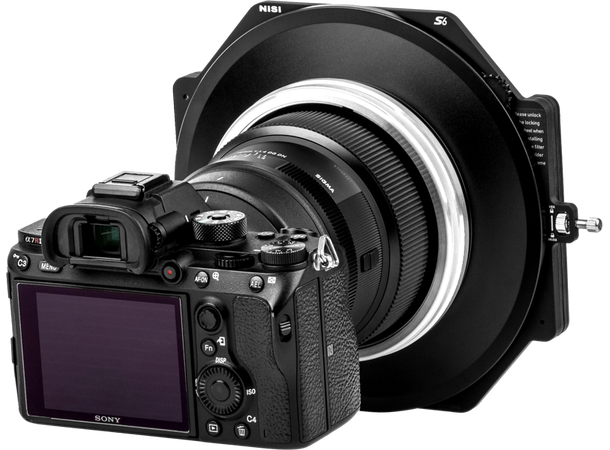 NiSi Filterholder Kit S6 Sigma 14/1.4 Kit med holder, Polafilter og deksel 