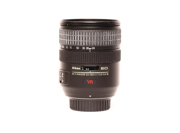 Nikon 24-120mm f/3.5-5.6 G VR BRUKT BRUKT, Se beskrivelse 