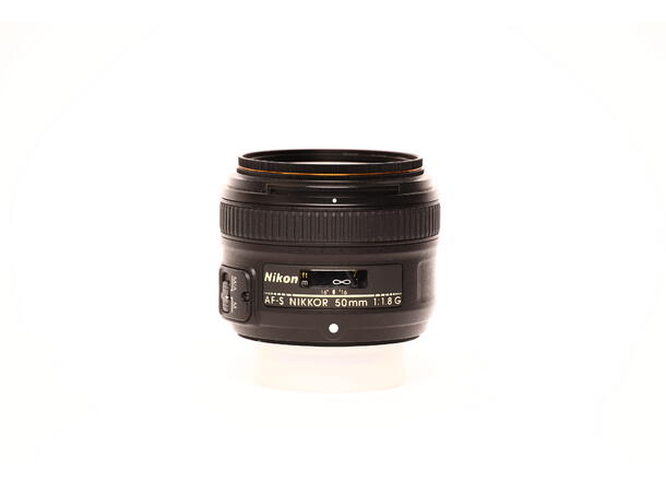 Nikon 50mm AF-S f/1.8 G BRUKT BRUKT, Se beskrivelse 