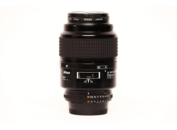 Nikon AF 105mm f/2.8D Micro Nikkor BRUKT BRUKT, Se beskrivelse 