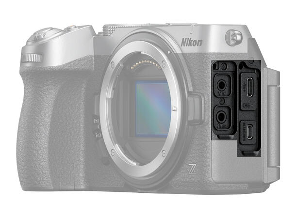Nikon Z5IIc med Z 24-70mm f/4, Sølv 24,5MP Fullformat EXPEED 7 