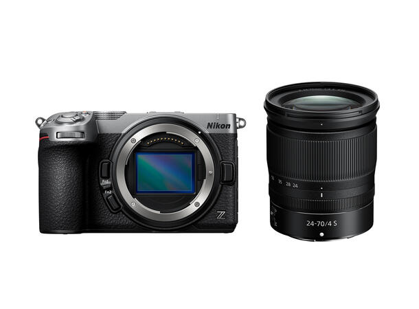 Nikon Z5IIc med Z 24-70mm f/4, Sølv 24,5MP Fullformat EXPEED 7 
