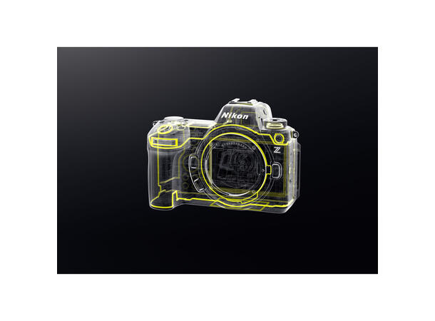Nikon Z6 III Kamerahus + 128GB CFexpress EXPEED 7, 6K, 4K 120 bps 